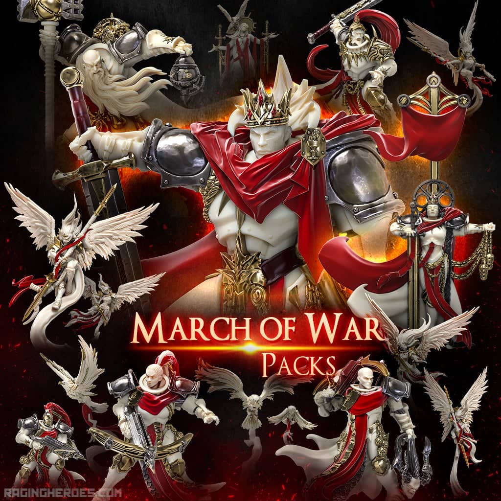 March of War Packs (Sisters - F) - Raging Heroes