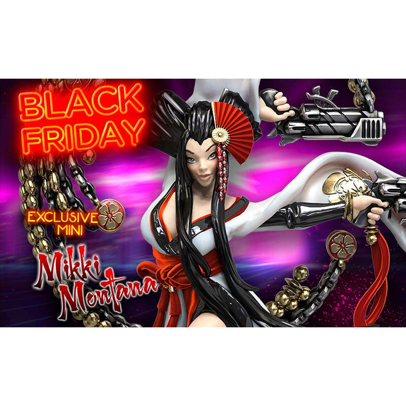 Mikki Montana, Assassin (Cyberpunk - SF) - EXCLUSIVE Model - BLACK FRIDAY DEAL! - Raging Heroes