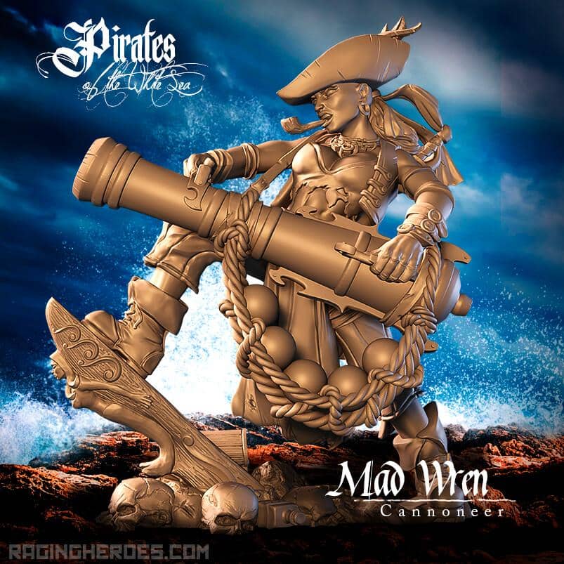 Mad Wren, Cannoneer (P - F)