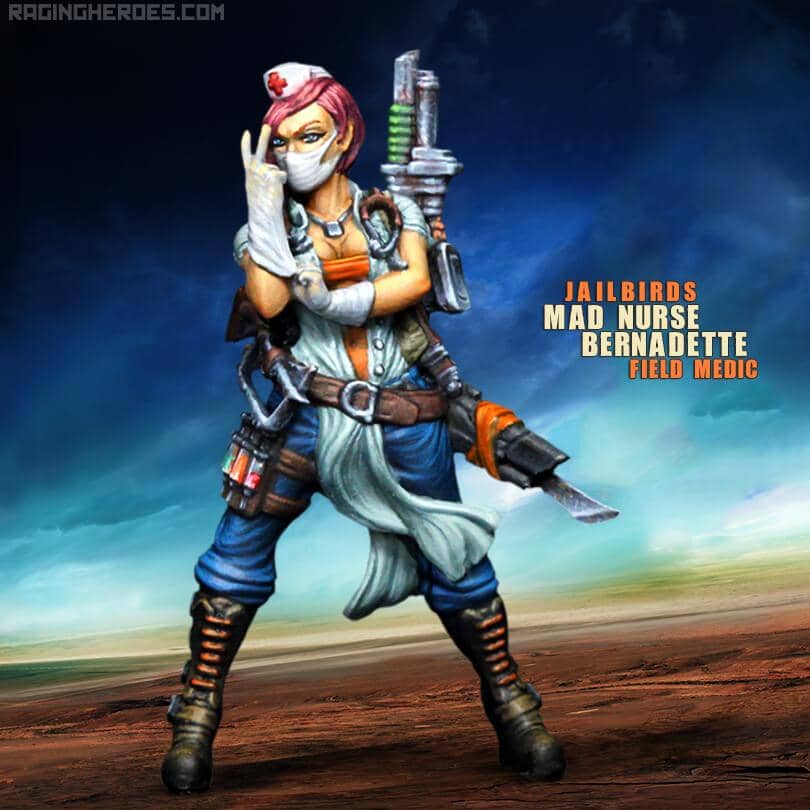 Mad Nurse Bernadette (JB) - Raging Heroes