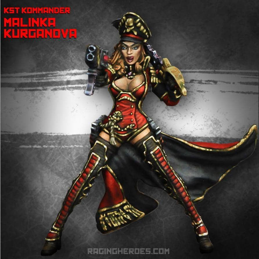 Kommander Malinka Kurganova - Raging Heroes