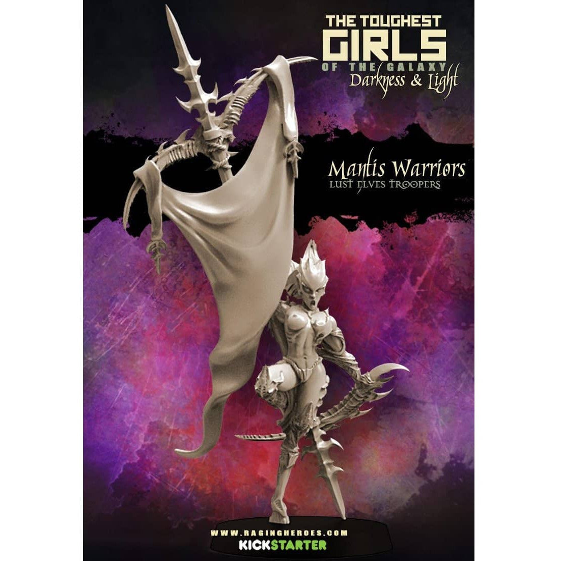Mantis Warriors - Command Group, TGG2 Ed. (LE - F/SF) - Raging Heroes