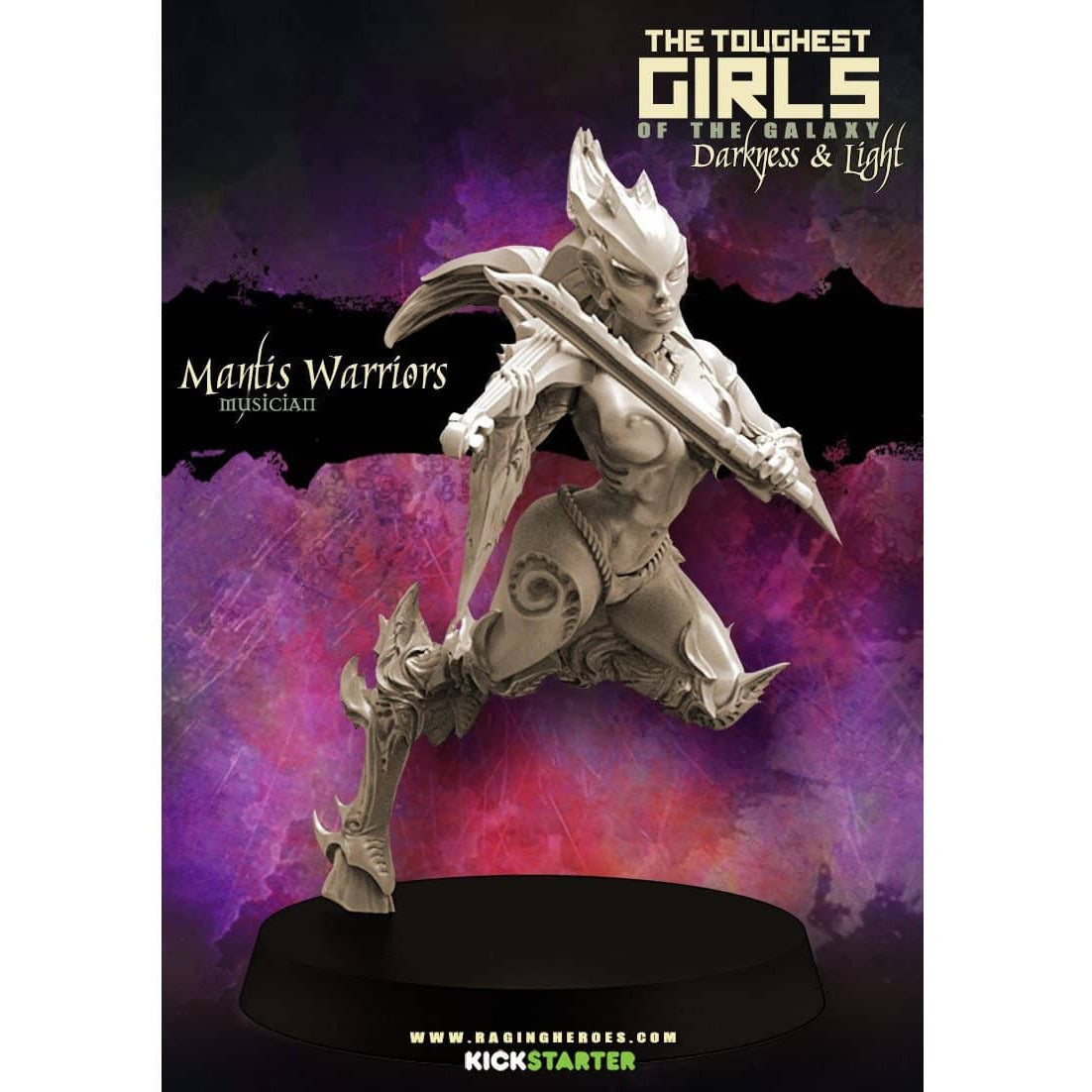 Mantis Warriors - Command Group, TGG2 Ed. (LE - F/SF) - Raging Heroes