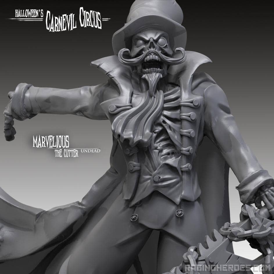Marvelious the Cutter, Undead (CC - F) - Raging Heroes
