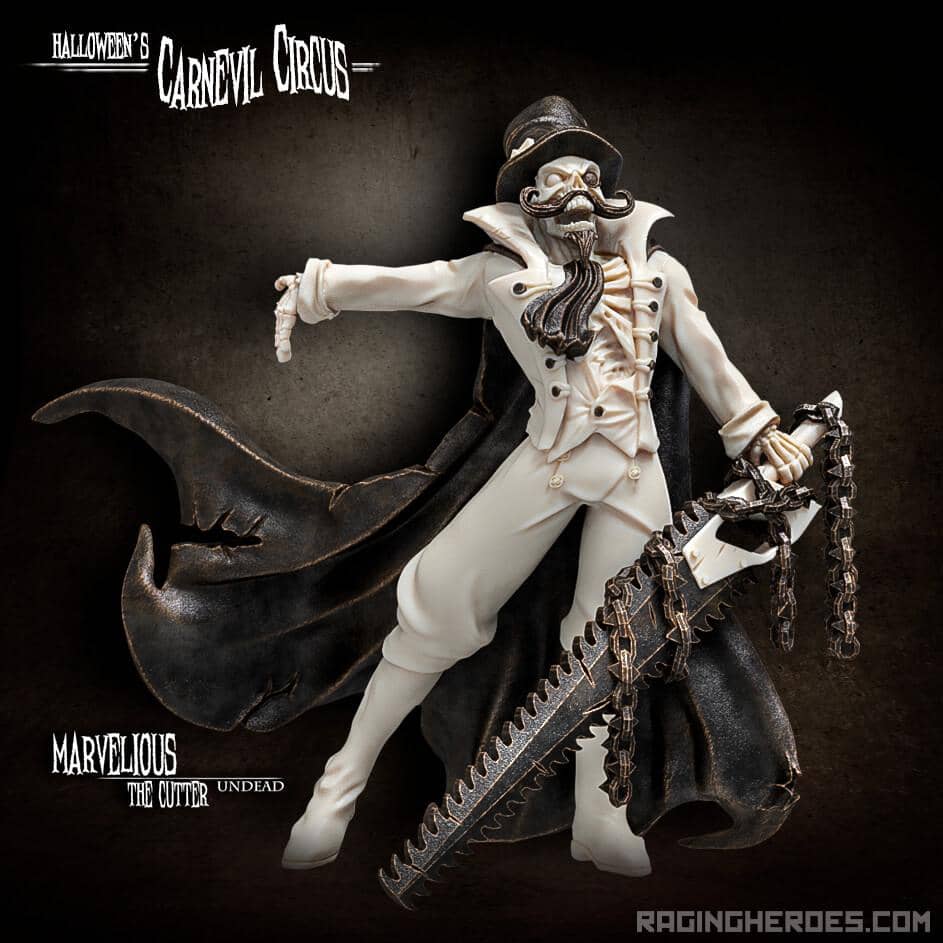 Marvelious the Cutter, Undead (CC - F) - Raging Heroes