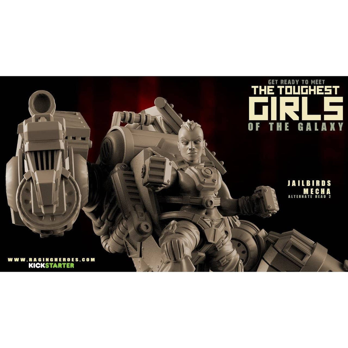 Jailbird Mecha - Raging Heroes