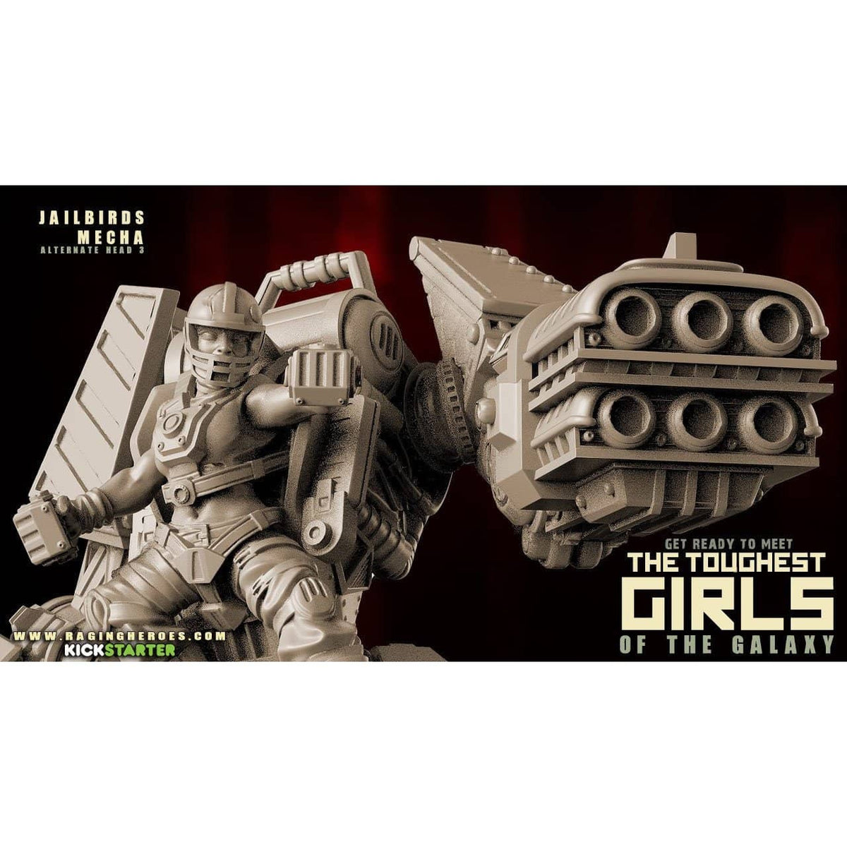 Jailbird Mecha - Raging Heroes