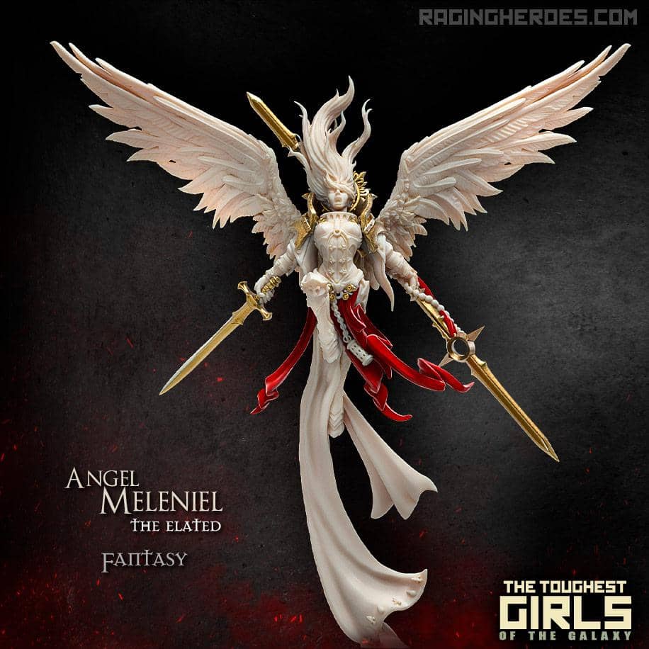 新天使梅雷尼爾（Meleniel），興高采烈的CG（姐妹-F）
