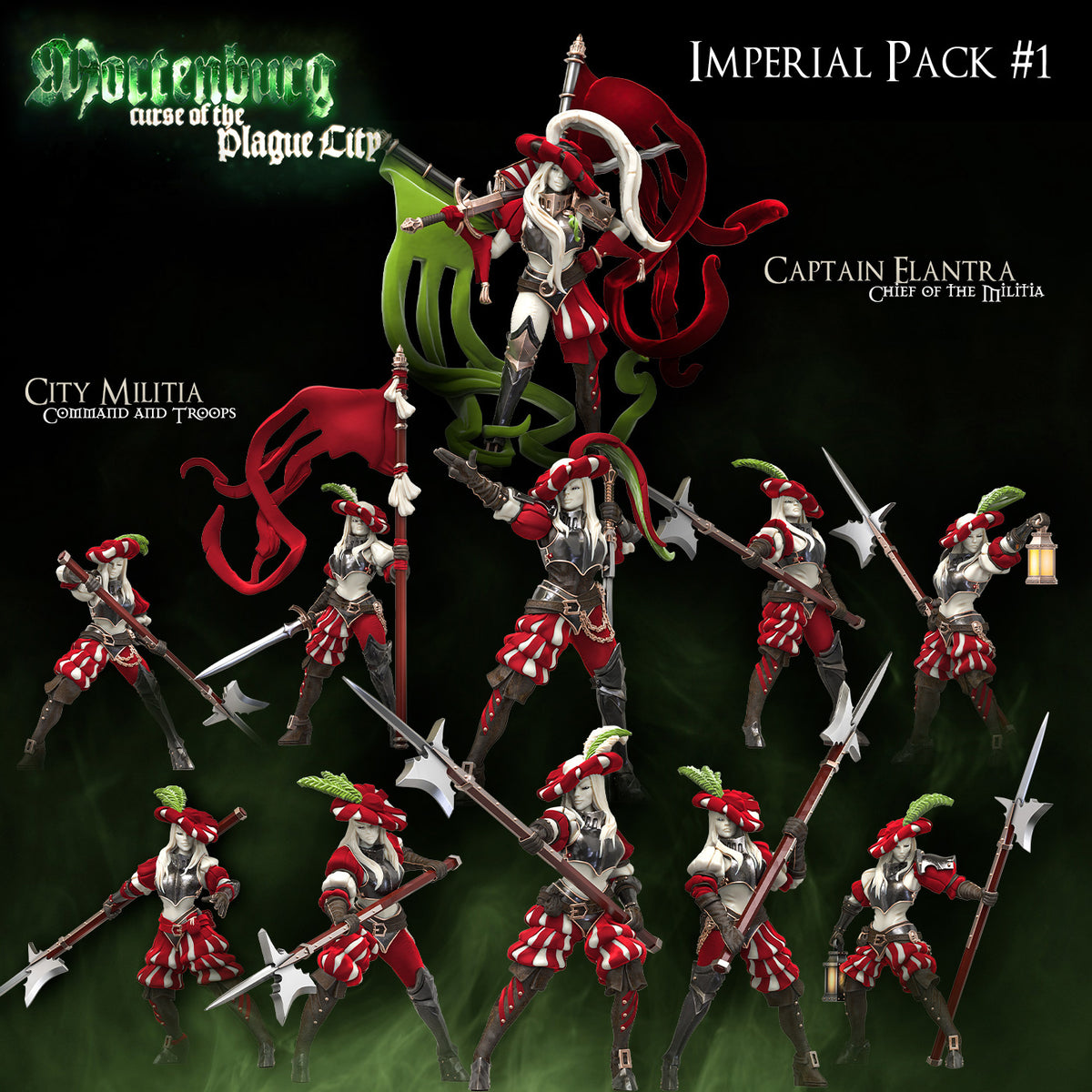 Mortenburg IMPERIAL Pack 1 (Imperial - F) - Raging Heroes