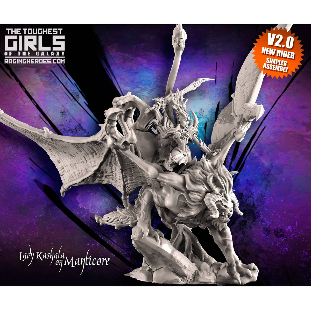 EXCLUSIVE Dark Mistress MANTICORE Pack (DE - F) - Raging Heroes