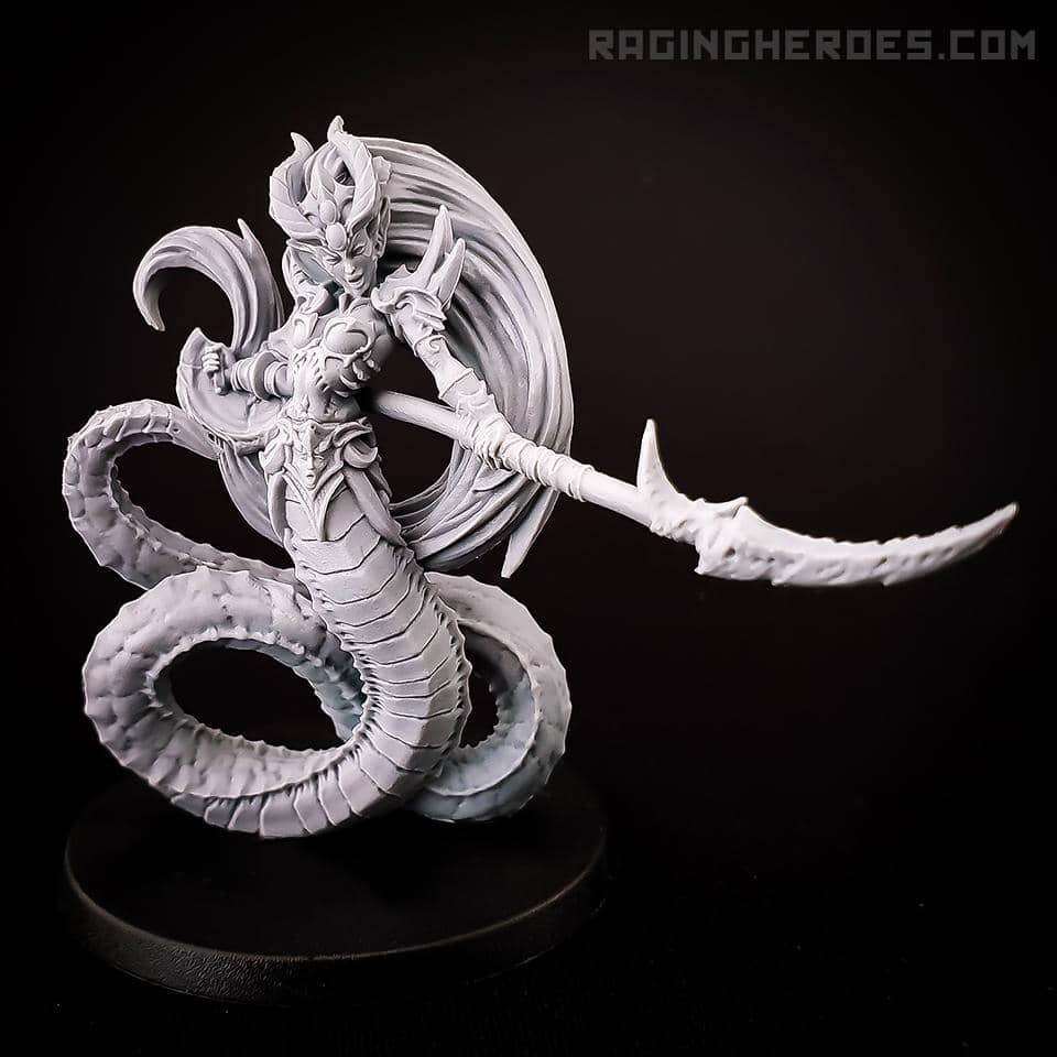 Nagalith Archers and Spearwomen, All 10! (LE - F) - Raging Heroes
