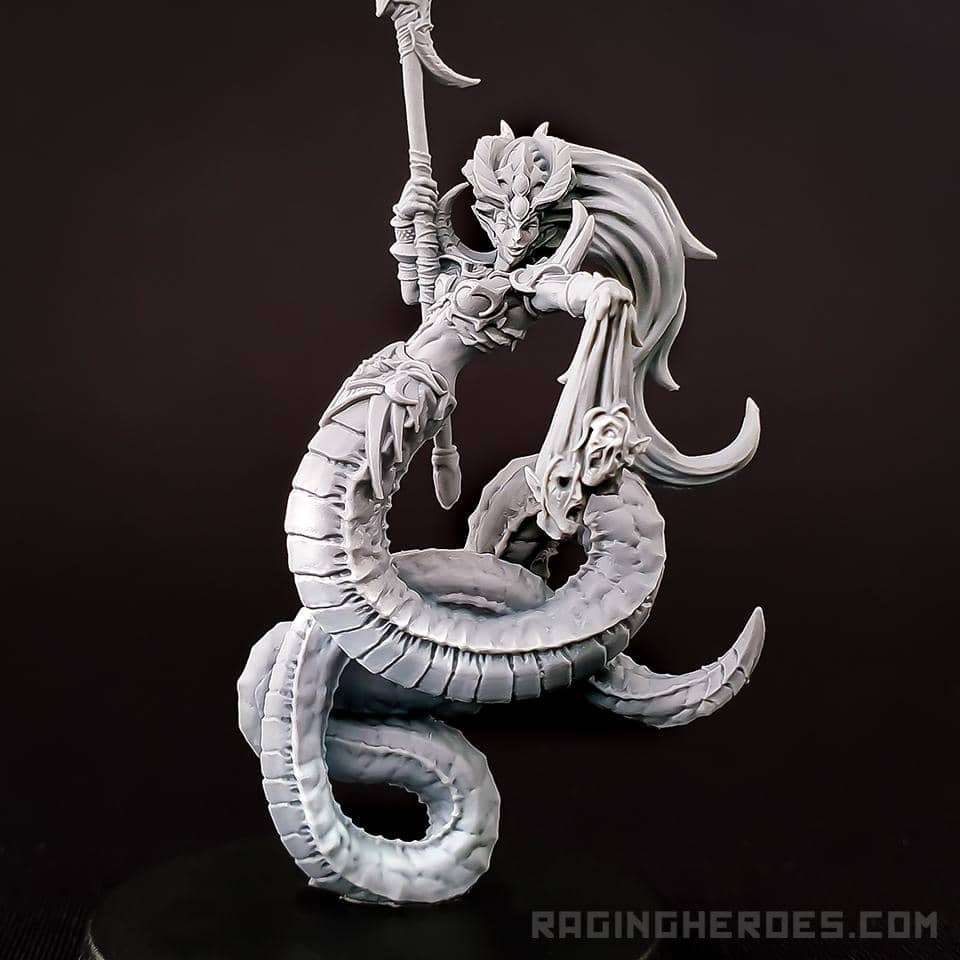 Nagalith Archers and Spearwomen, All 10! (LE - F) - Raging Heroes