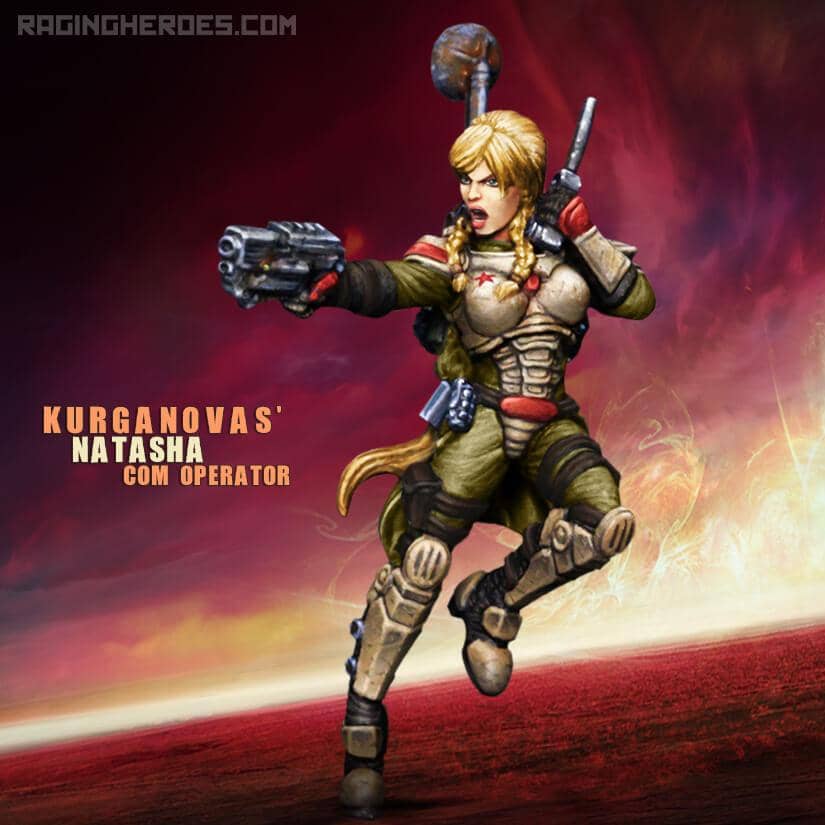 Natasha, Com Operator (KST) - Raging Heroes