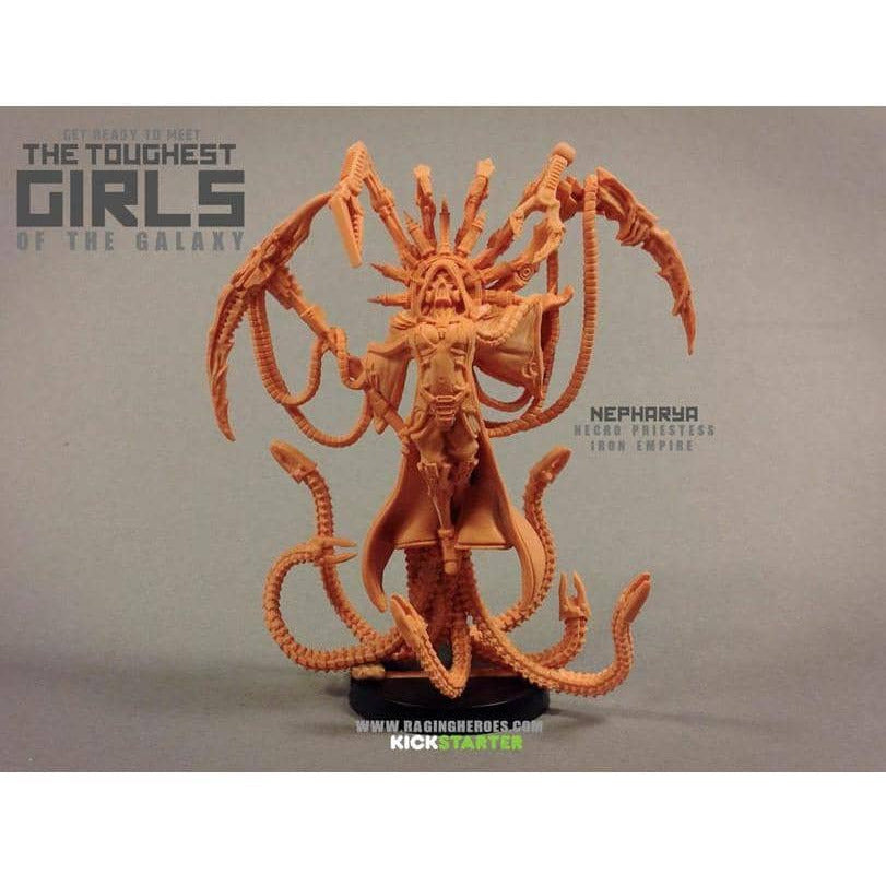 Nepharya, NecroPriestess (IE) 54mm Heroic Scale - Raging Heroes
