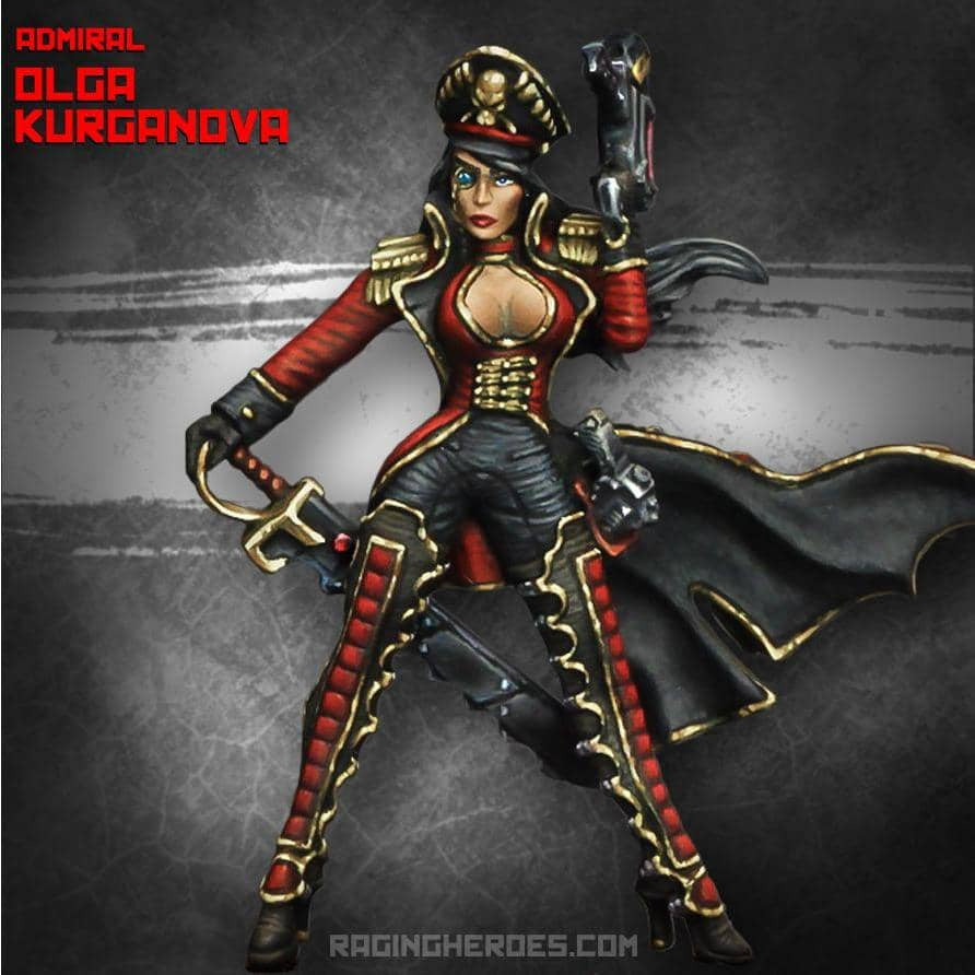 Admiral Olga Kurganova - Raging Heroes