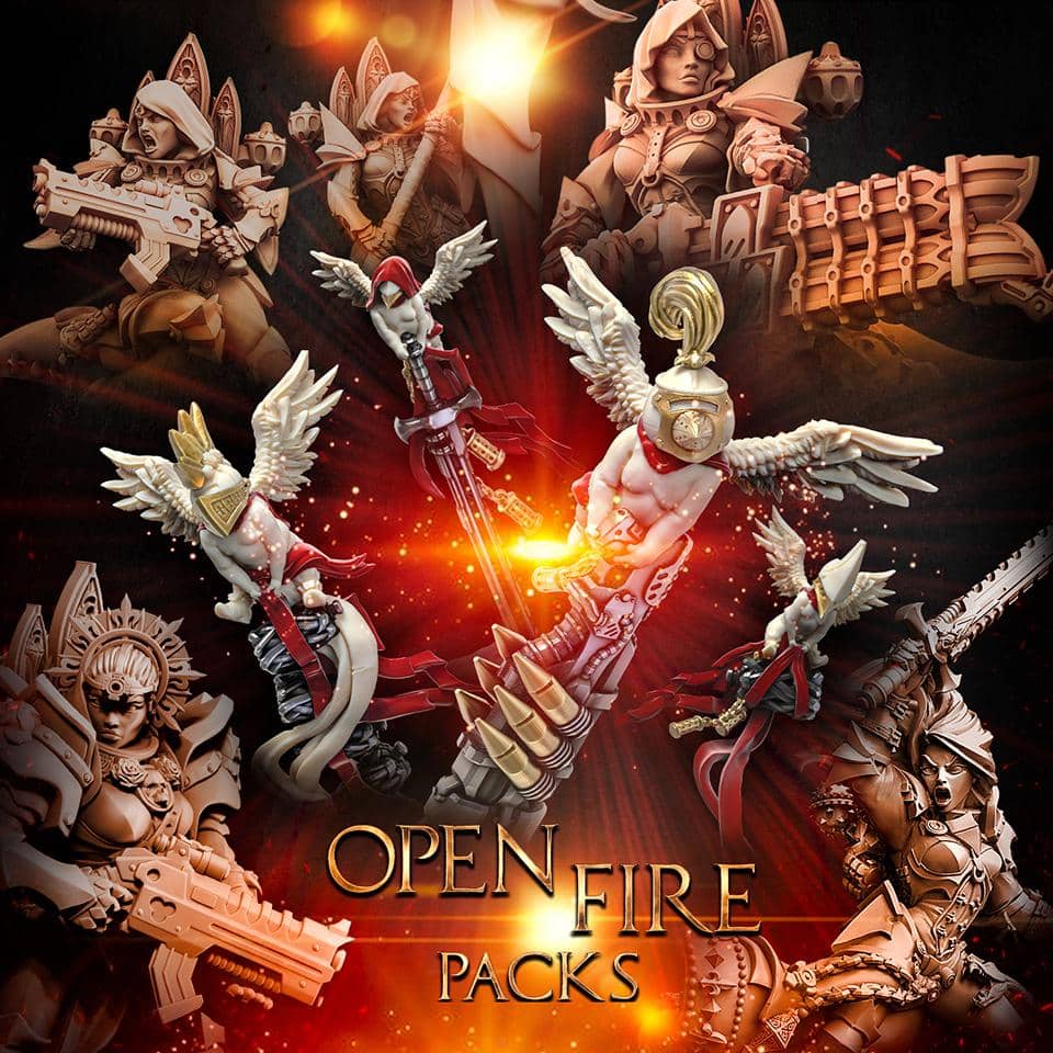 Open Fire Packs (Sisters - SF) - Raging Heroes