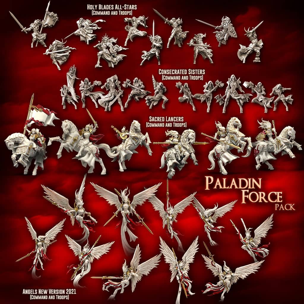 Paladin Force Pack (сестри - F)