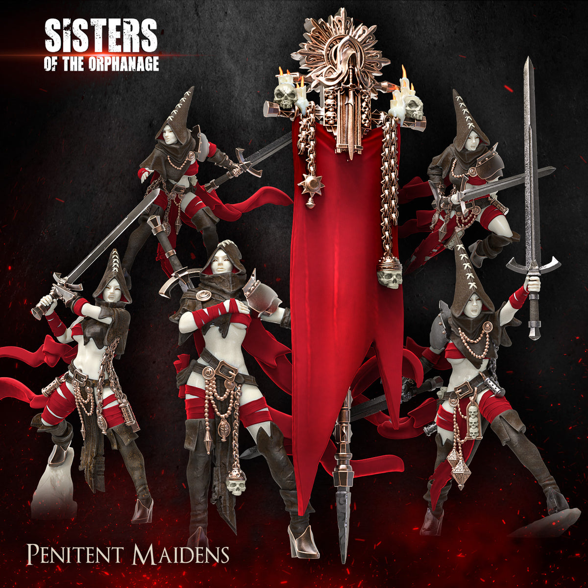 Penitent Maidens (Sisters - F) - Raging Heroes