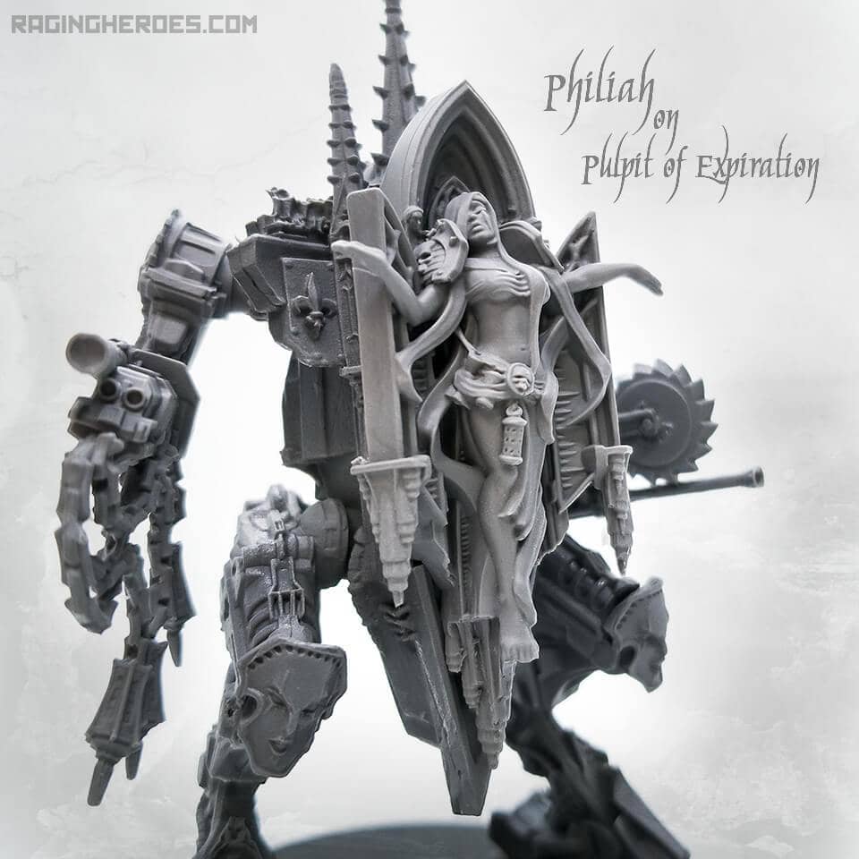 Philiah on Pulpit of Expiration (SoEM - SF) - Raging Heroes