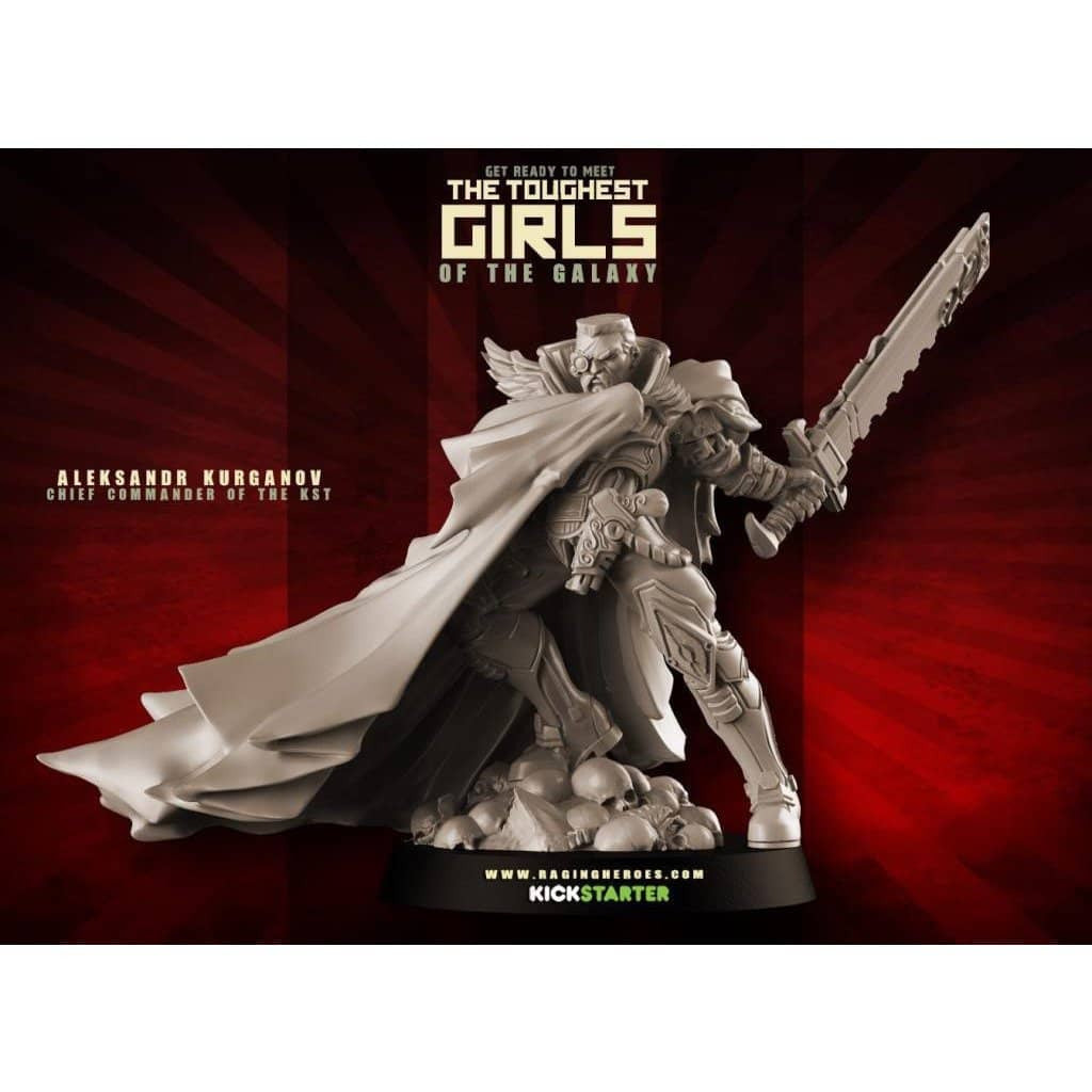 Aleksandr Kurganov, Chief Commander of the KST - METAL 2022 Ltd Ed. - Raging Heroes