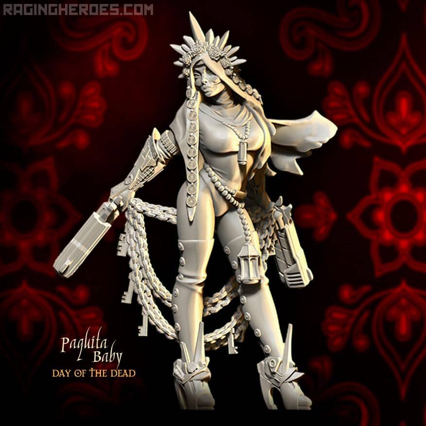 Daughters of the Crucible - Day of the Dead Edition - Command Group (SoEM - SF) - Raging Heroes