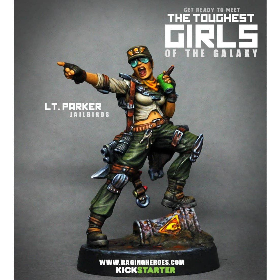 Lieutenant Parker (JB) - Raging Heroes