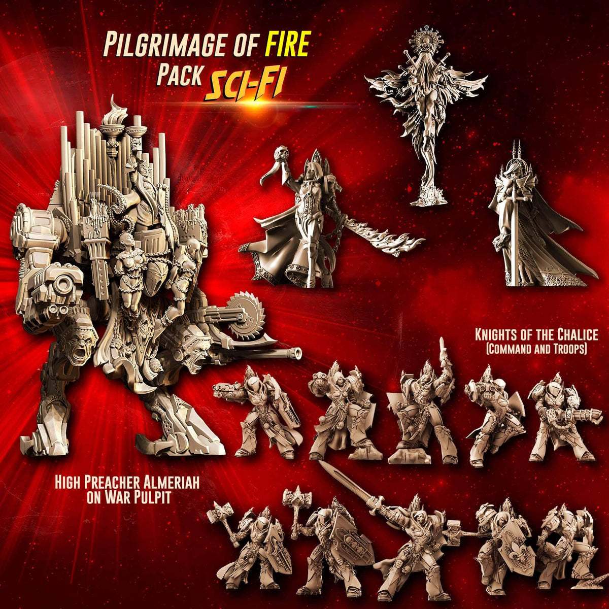 Pilgrimage of FIRE Pack feat. Almeriah (SoEM - SF) - Raging Heroes