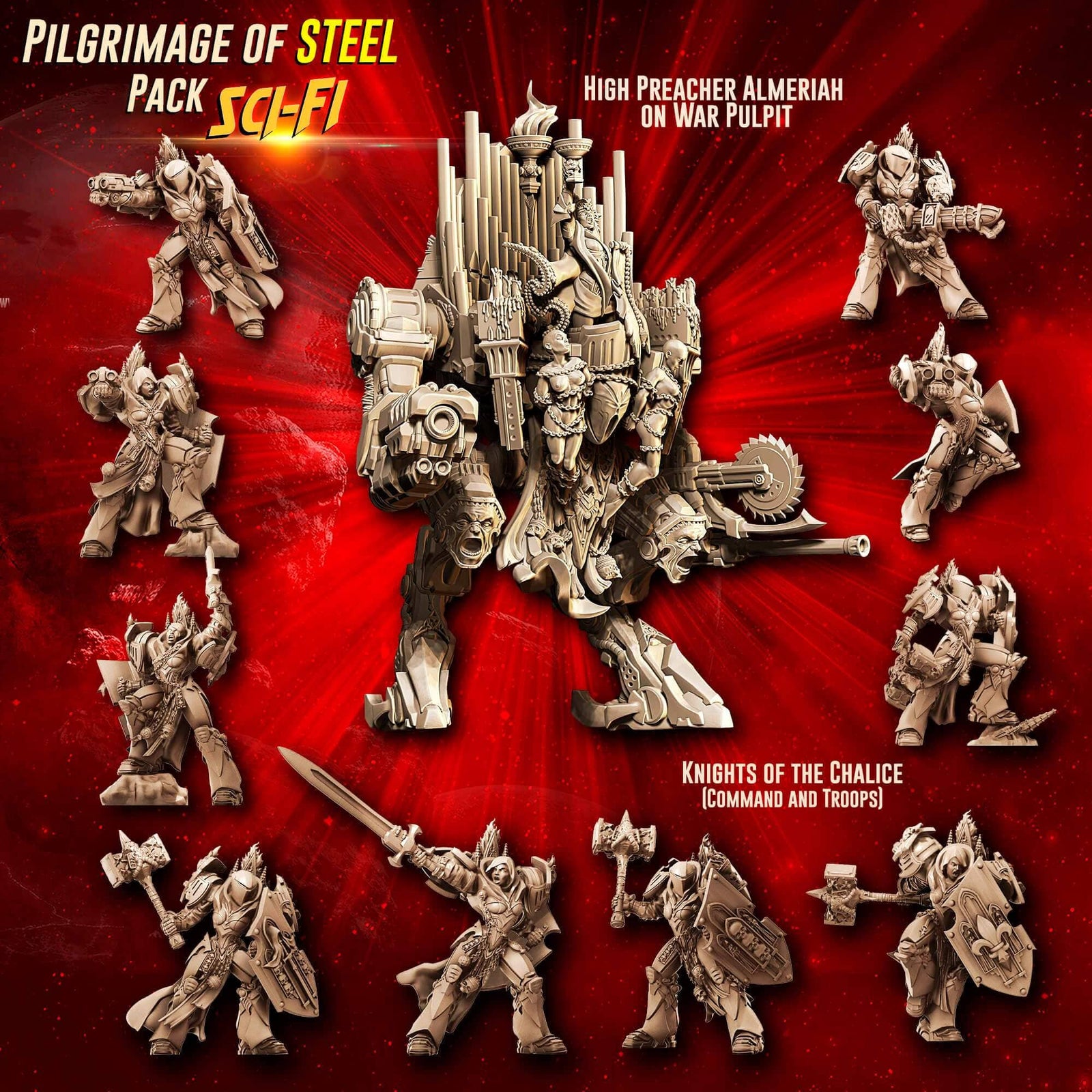 Peregrinação de feates de pacote de aço. Almeriah (SOEM - SF)