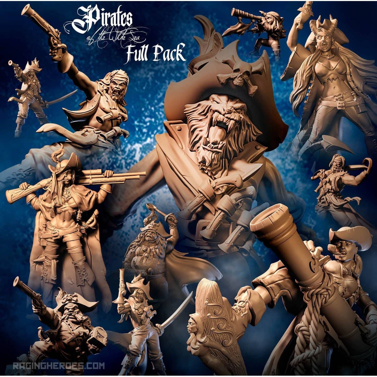 Pirates of the White Sea FULL Pack (P - F) - Raging Heroes