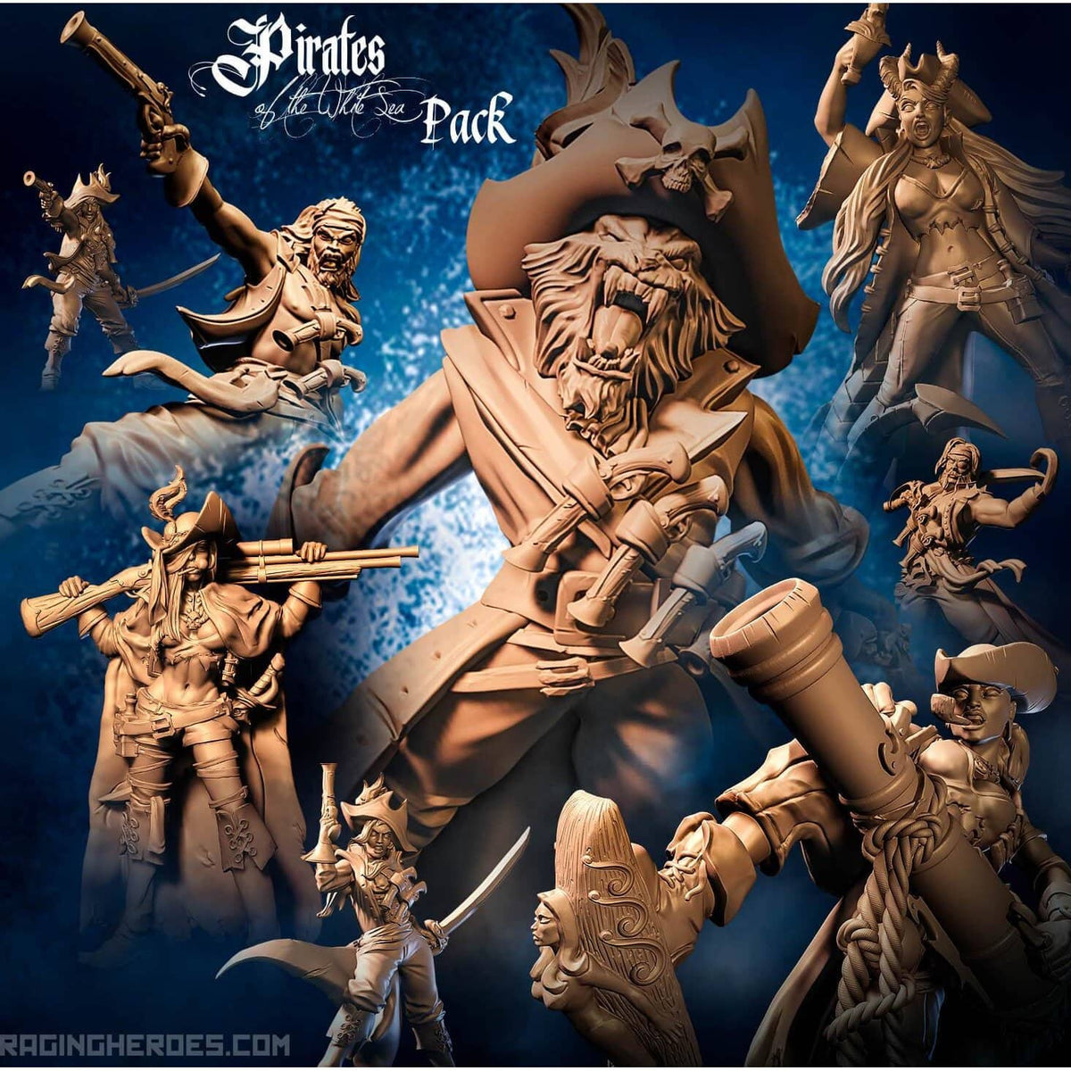 Pirates of the White Sea Small Pack (P - F) - Raging Heroes