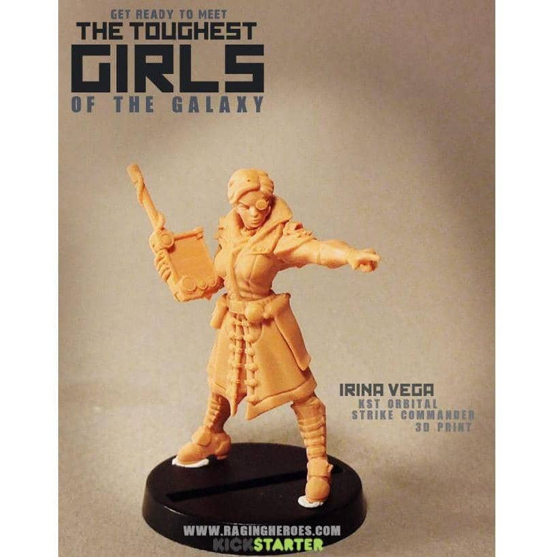 Irina Vega, Orbital Strike Commander (Adviser) (KST) - Raging Heroes