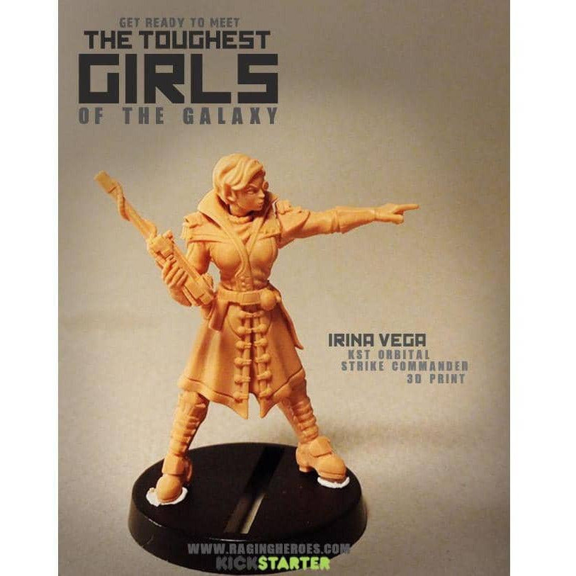 Irina Vega, Orbital Strike Commander (Adviser) (KST) - Raging Heroes