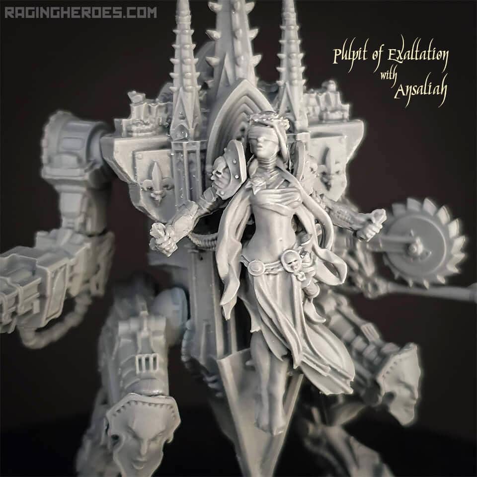 Ansaliah on the Pulpit of Exaltation (SoEM - SF) - Raging Heroes
