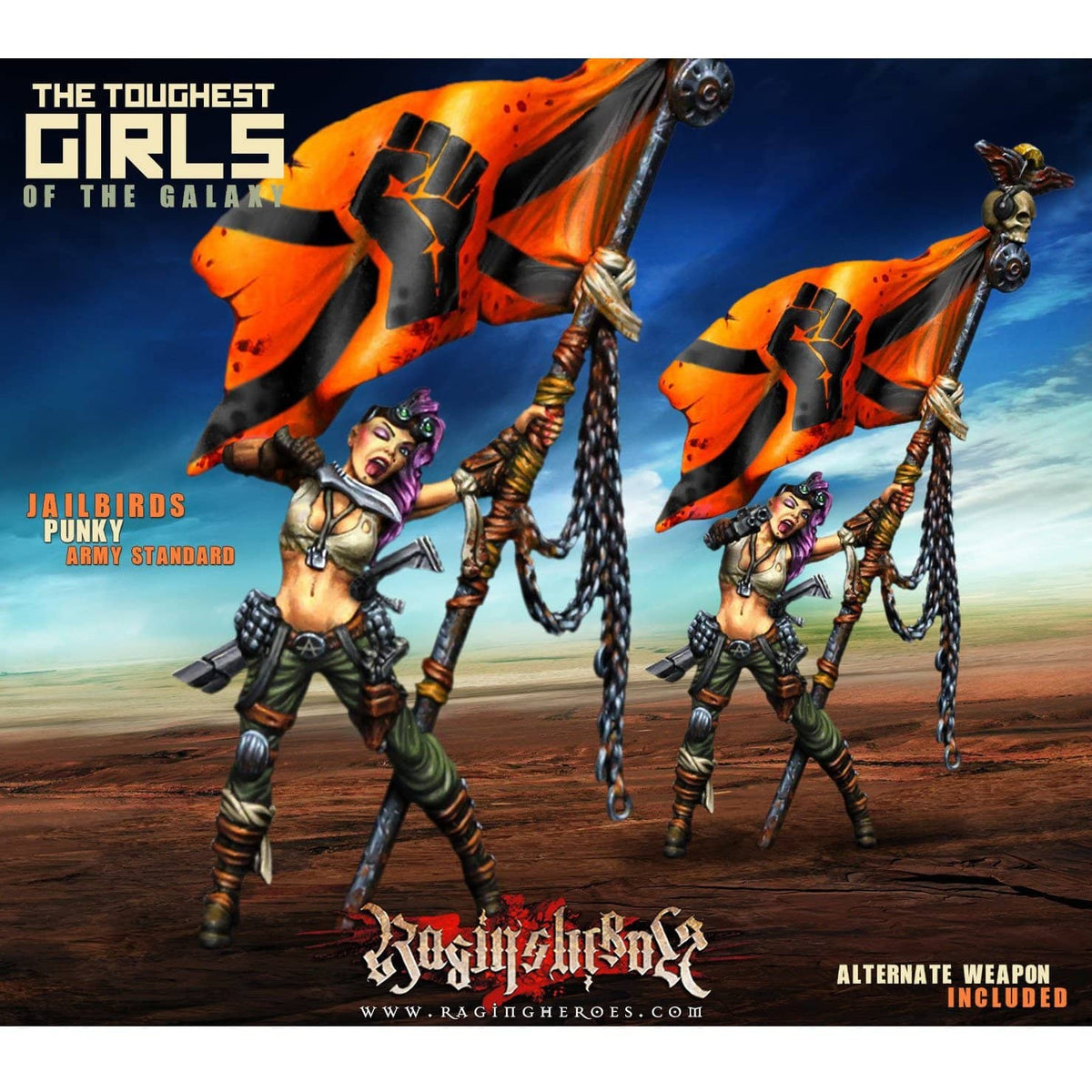 Heroines Box Jailbirds 4 - Raging Heroes