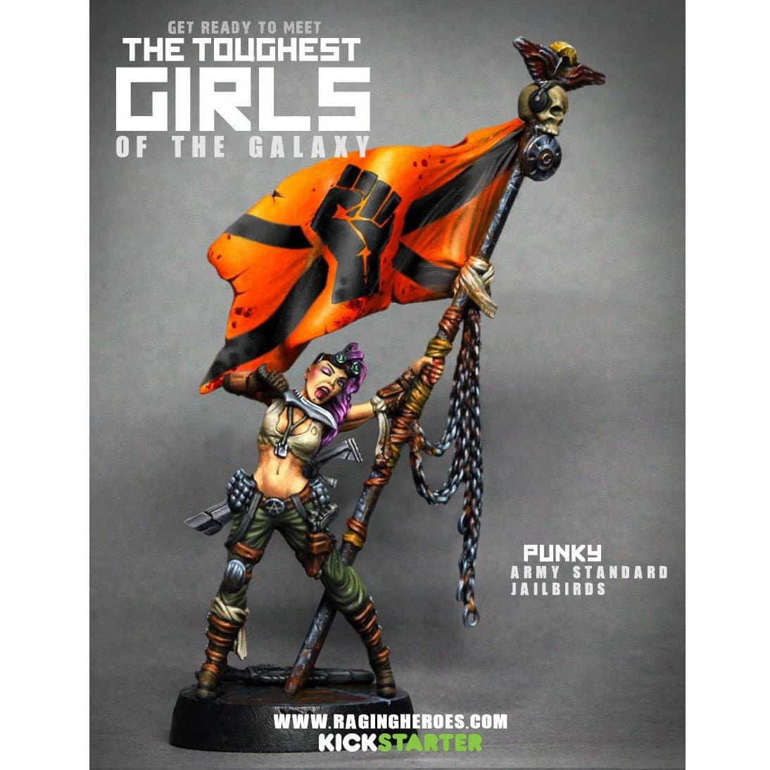Punky, Army Standard (JB) - Raging Heroes
