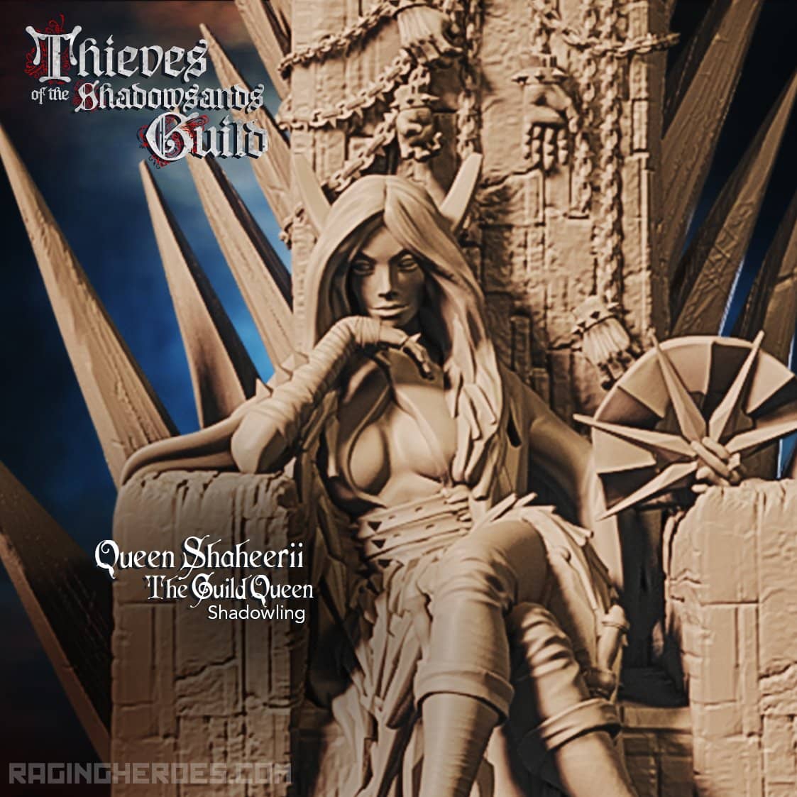 Queen Shaheerii, the Guild Queen (T - F) - Raging Heroes