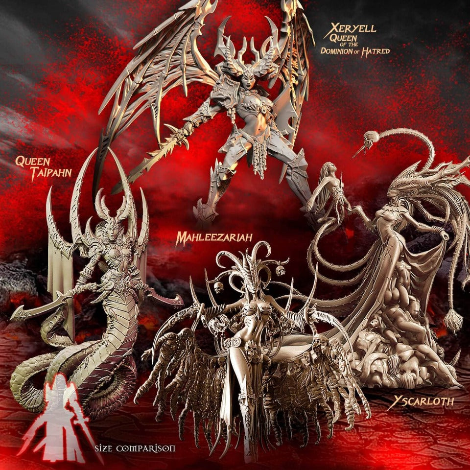 Queens of Destruction Pack (Mix - F/SF) - Raging Heroes