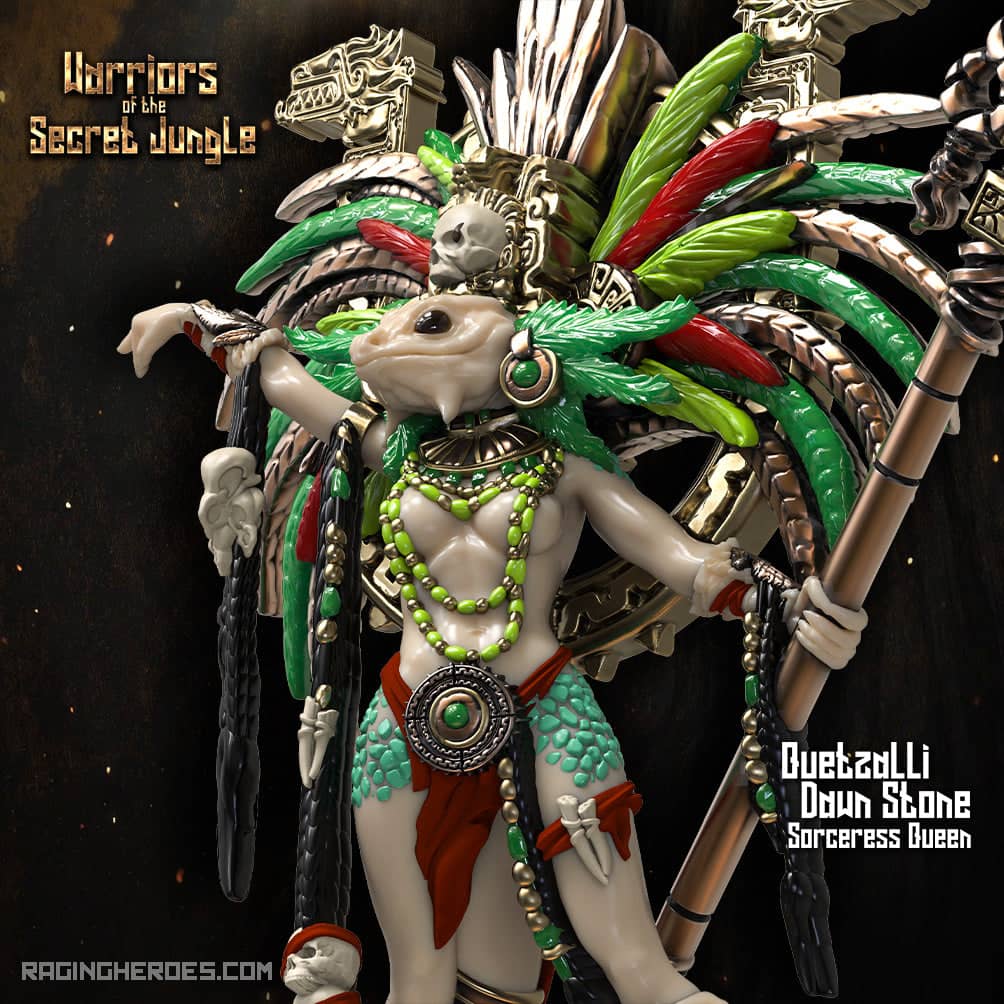 Warriors of the Secret Jungle Characters Box #1 (WSJ - F) - Raging Heroes