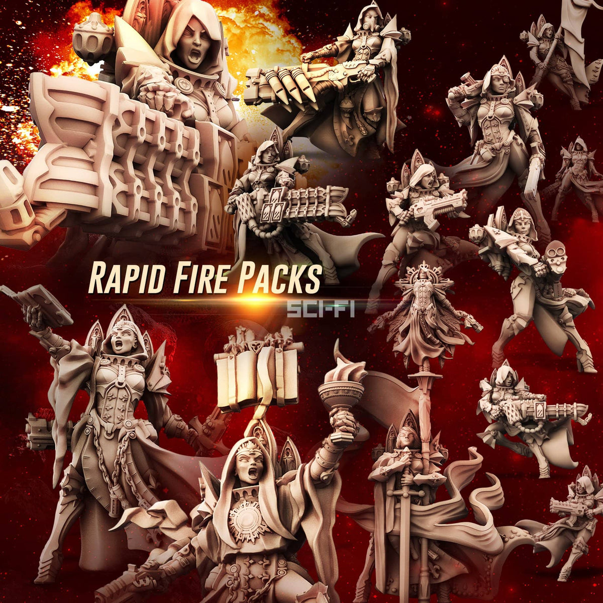 RAPID Fire Packs (SoEM - SF) - Raging Heroes