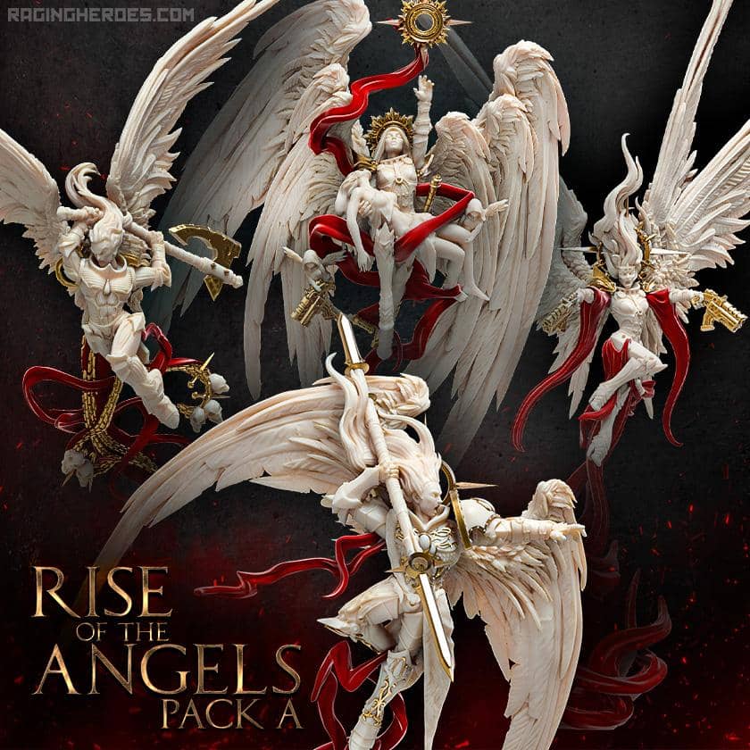 Rise of the Angels (Sisters - SF) - Raging Heroes