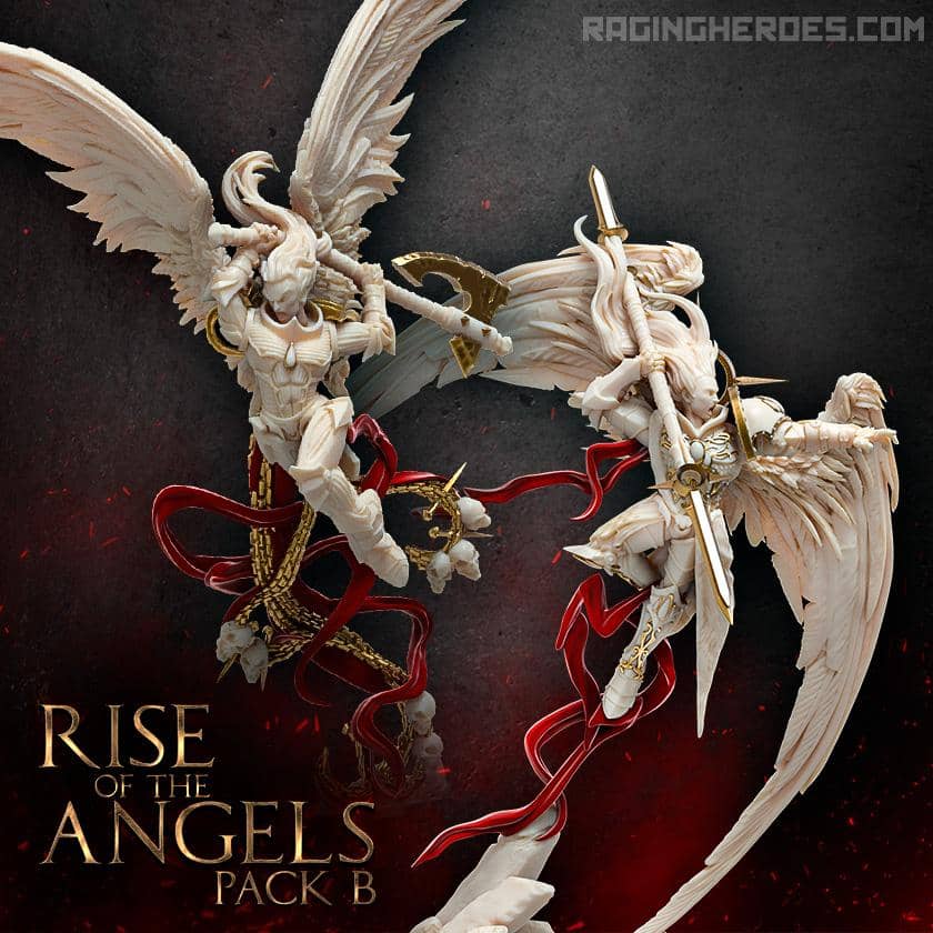 Rise of the Angels (Sisters - SF) - Raging Heroes