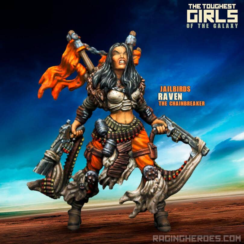 Raven, The Chainbreaker (JB) - Raging Heroes