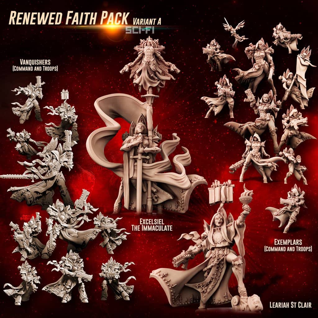 Renewed FAITH Packs (SoEM - SF) - Raging Heroes