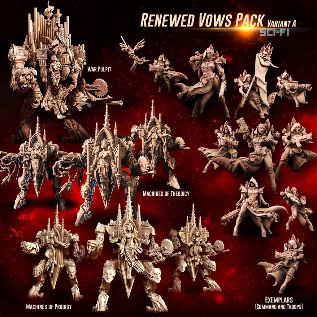 Renewed VOWS Packs (SoEM - SF) - Raging Heroes