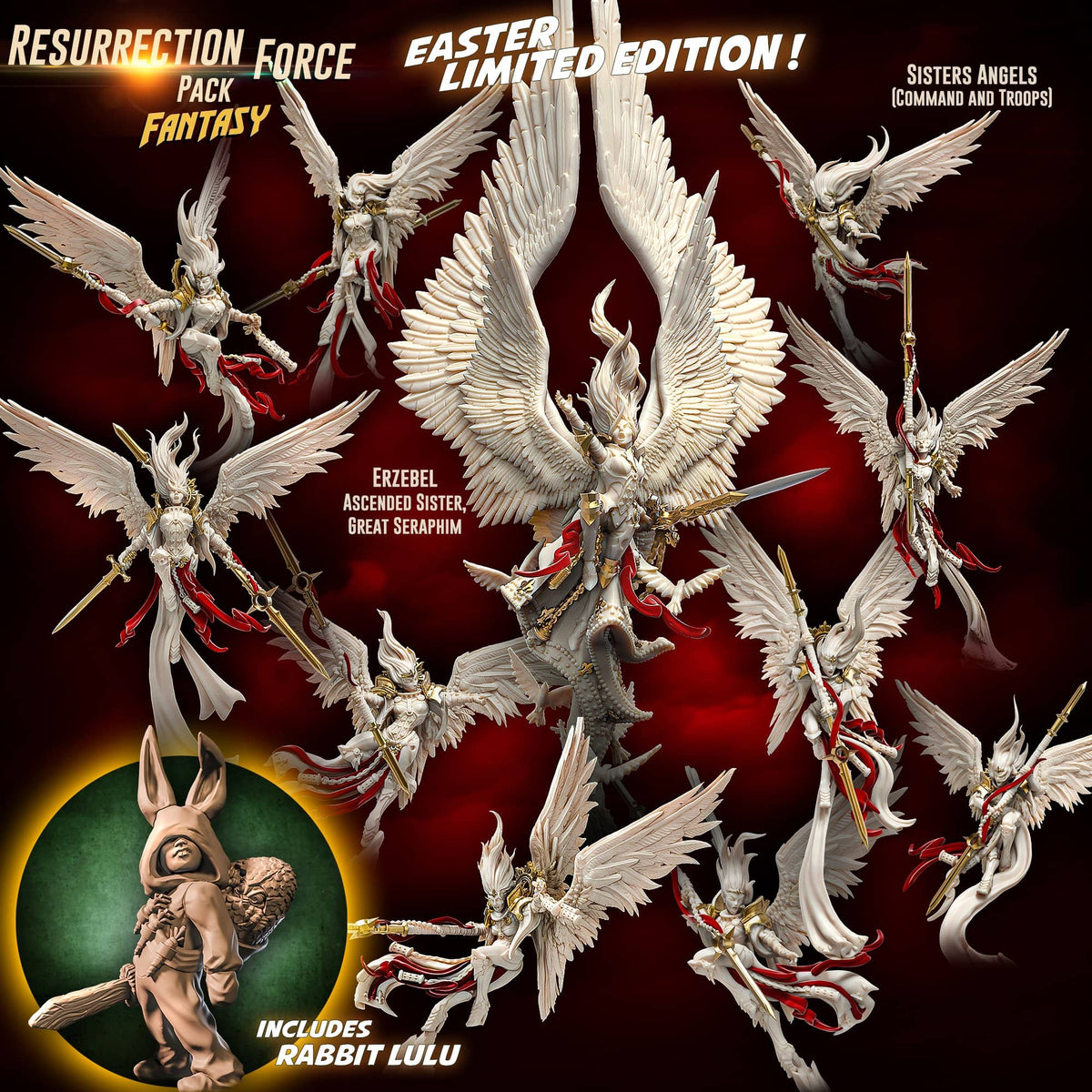 Resurrection Force Pack Easter Limited (Sister - F/SF) - Raging Heroes