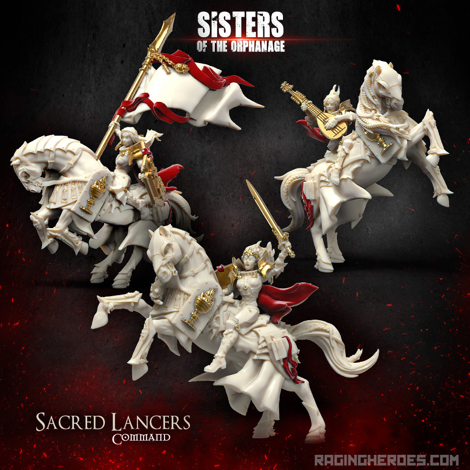Sacred Lancers - Command (Sisters - F) - Raging Heroes