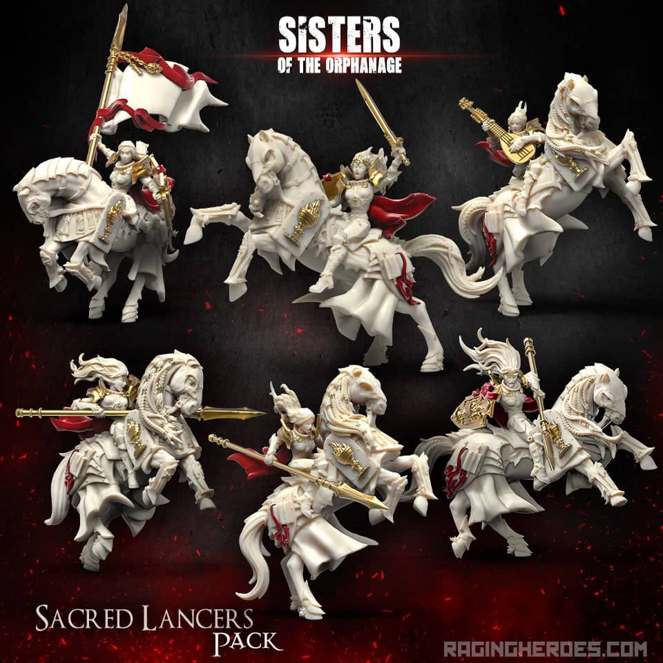 Eurianne and the Sacred Knights Packs (Sisters - F) - Raging Heroes