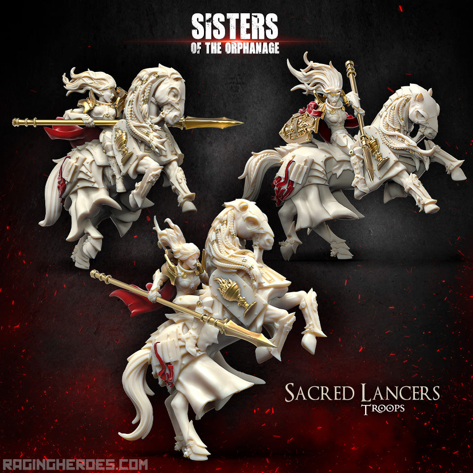 Lancers sagrados - tropas (hermanas - f)