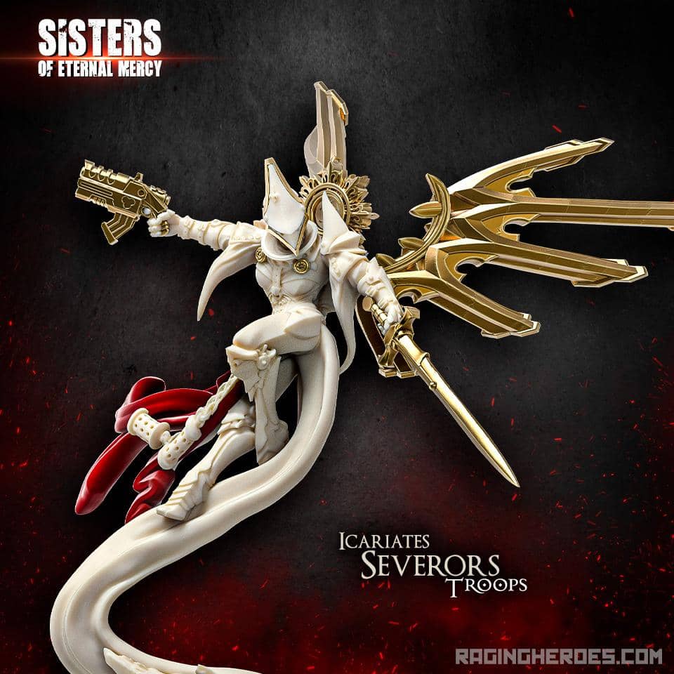 Heavy Fire Pack With Severors (Sisters - SF) - Raging Heroes