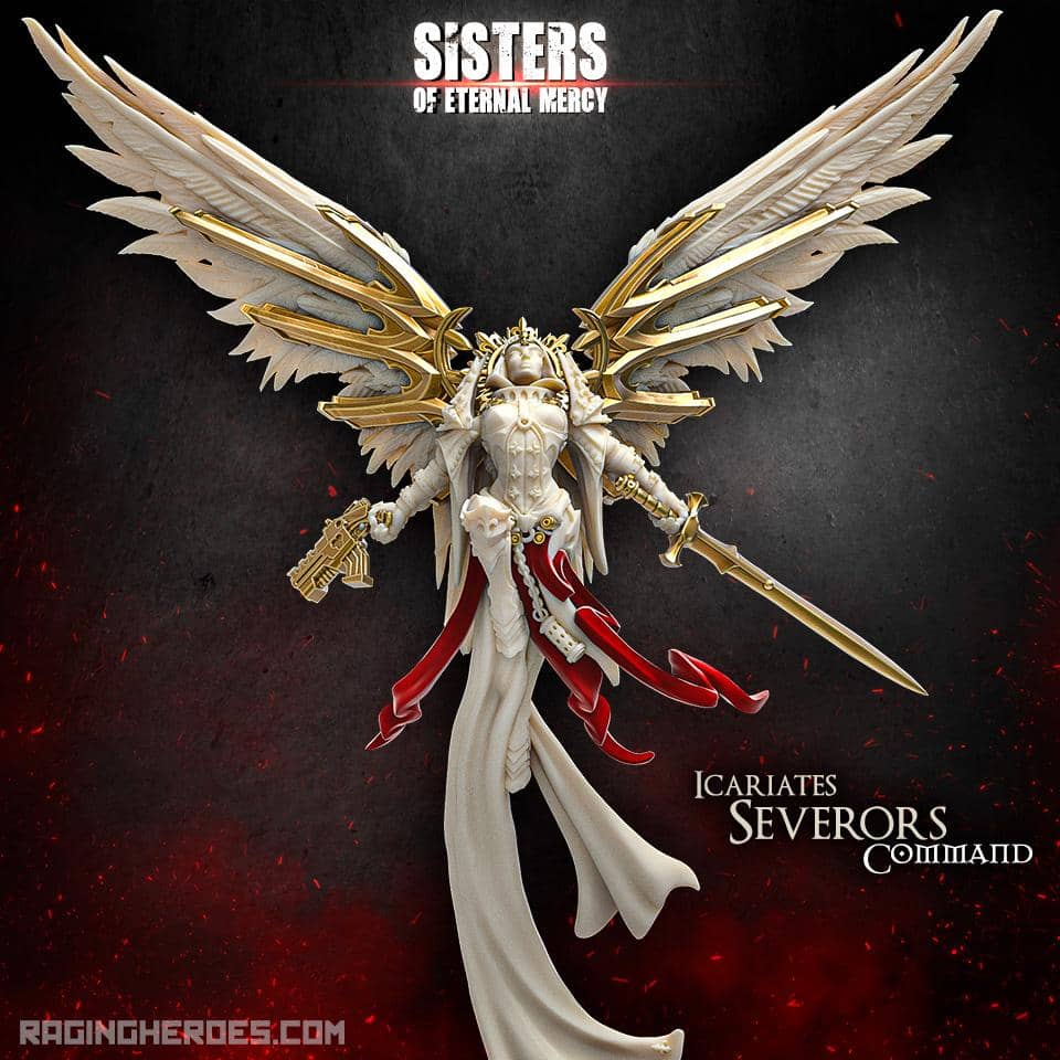 Heavy Fire Pack With Severors (Sisters - SF) - Raging Heroes